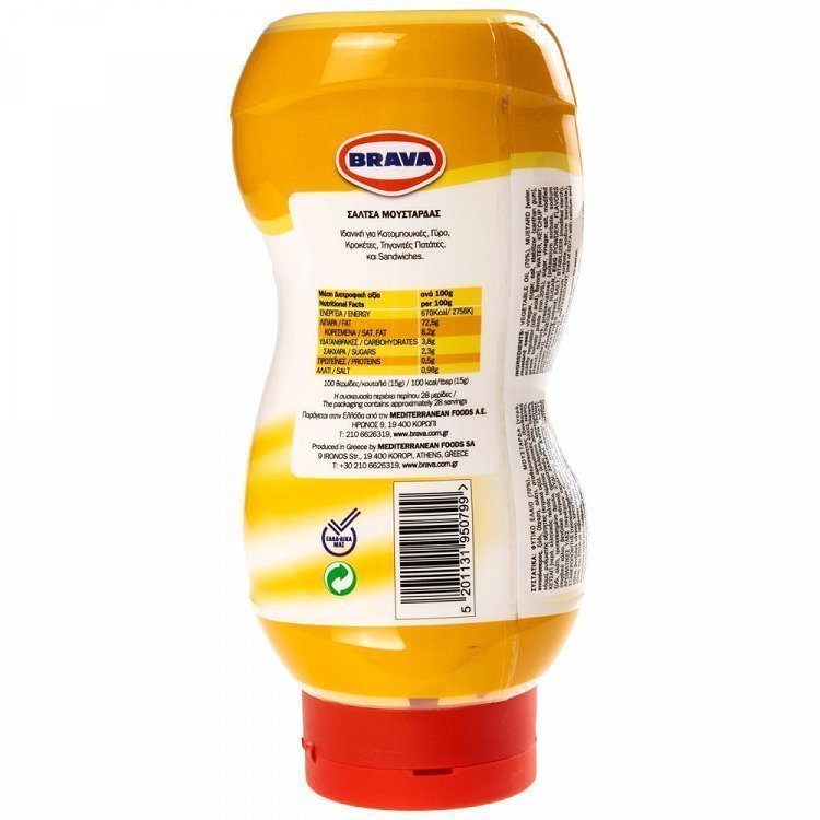 Brava Σάλτσα Μουστάρδας 450ml