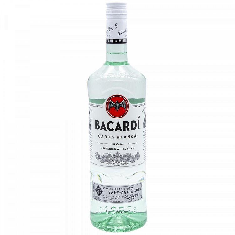 Bacardi Carta Blanca Ρούμι 1lt