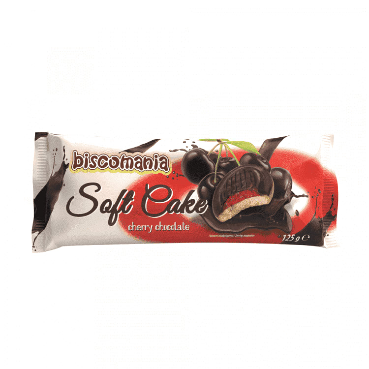 Biscomania Softcake Βύσσινο 125gr
