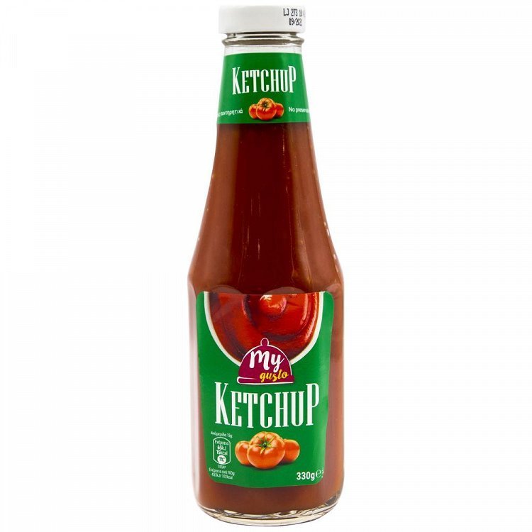 My Gusto Κέτσαπ Φιάλη 330gr