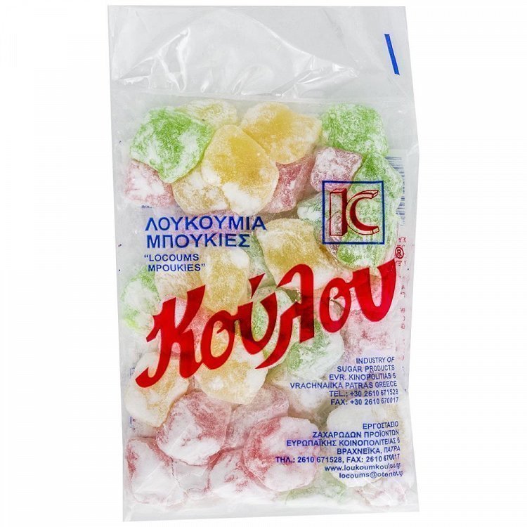 Κουλού Λουκούμια Μπουκιές Σακούλα 450gr