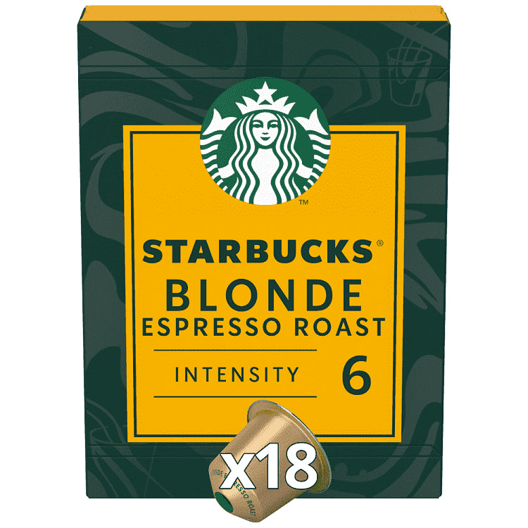 Starbucks Espresso Blonde Κάψουλες 18τεμ 94gr