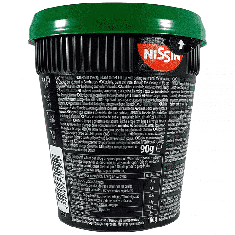 Nissin Soba Noodles Cup Teriyaki 90gr