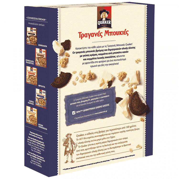 Quaker Τραγανές Μπουκιές Βρώμης Cook Crunchy 450gr
