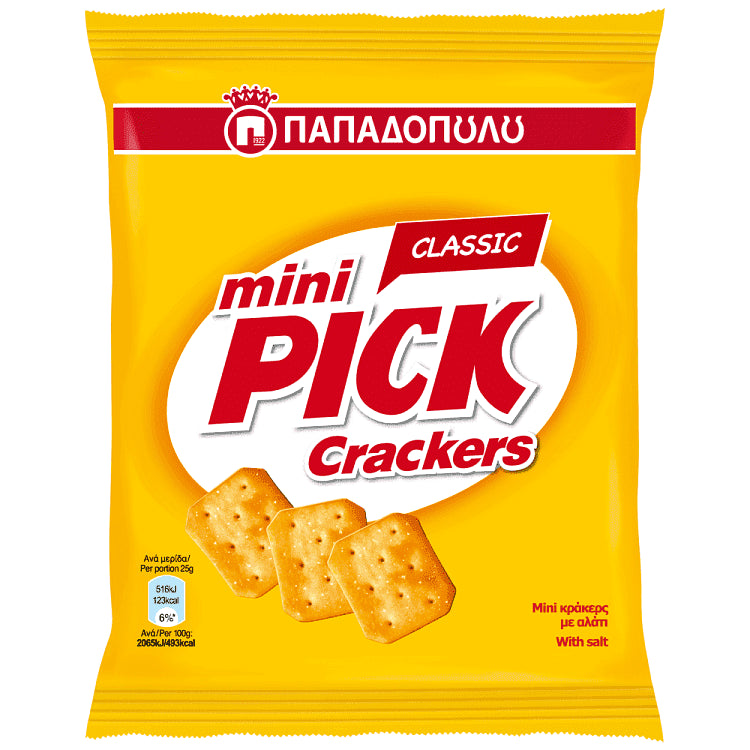 Mini Pick Cracker Κλασσικά 4x70gr