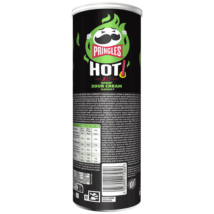 Pringles Hot Kicking Sour Cream 160gr