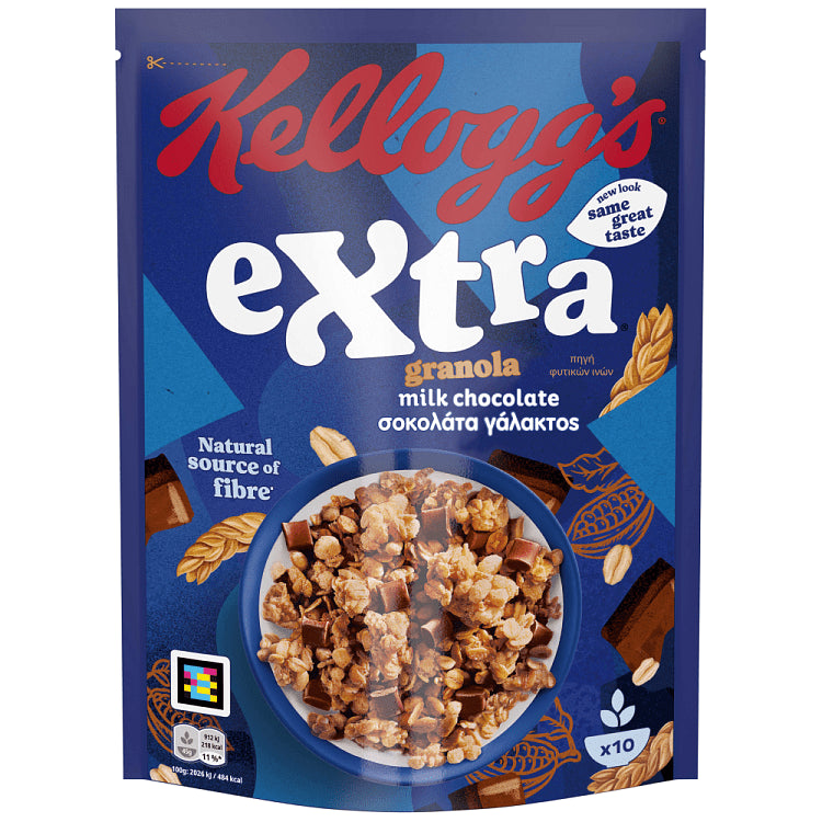 Kellogg's Extra Δημητριακά Milk Chocolate 450gr