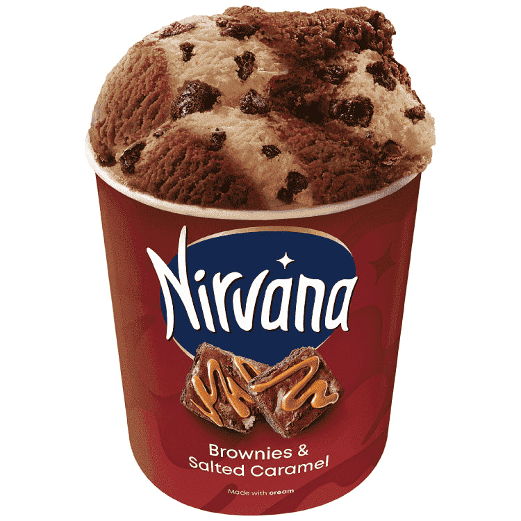 Nirvana Brownies & Salted Caramel 322gr 420ml