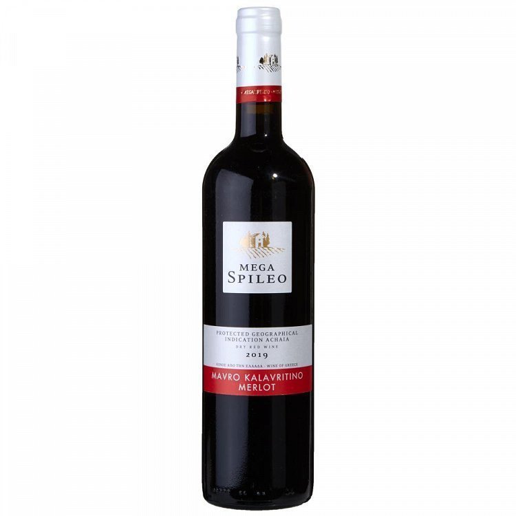 Μέγα Σπήλαιο Merlot Ερυθρός Οίνος 750ml