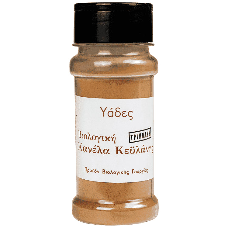 Υάδες Κανέλα Κεϋλάνης Bio Σε Βάζο 40gr