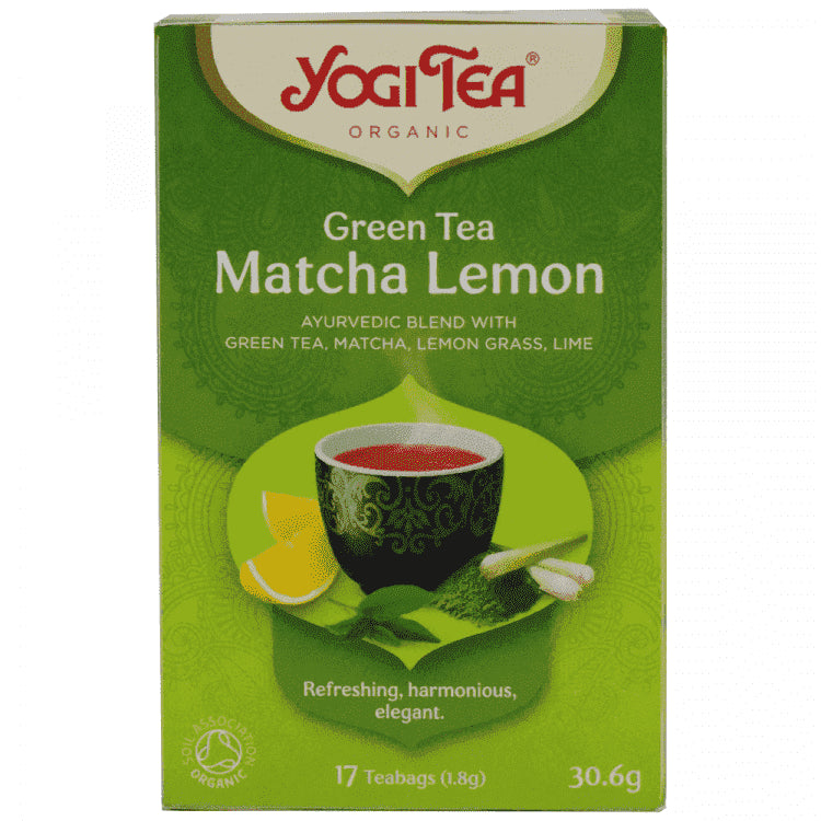Yogi Τσάι Bio Green Matcha Lemon 30.6gr