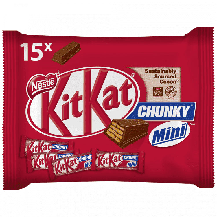 KitKat Chunky Mini Γκοφρέτα Με Σοκολάτα Γάλακτος 250g