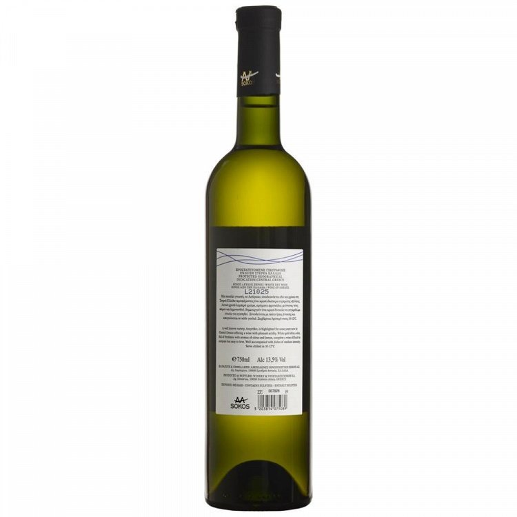 Σώκος Ασύρτικο Λευκός Οίνος 750ml