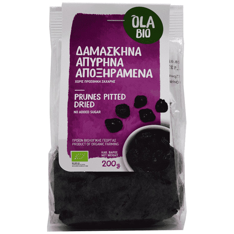 Ola Bio Δαμάσκηνα Απύρηνα Βιολογικά 200gr