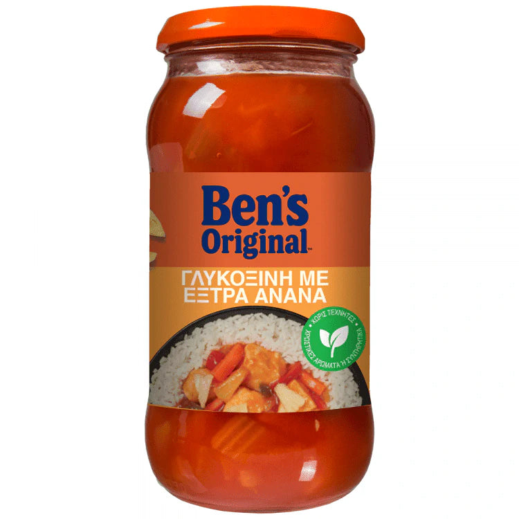 Ben's Original Σάλτσα Γλυκόξινη Ανανάς 450gr