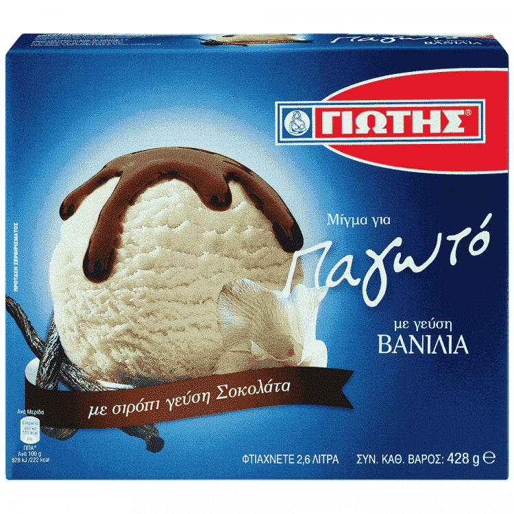 Γιώτης Μϊγμα Για Παγωτό Βανίλια 428gr