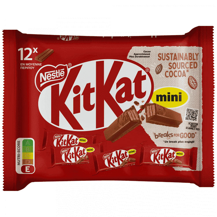 KitKat Mini Γκοφρέτα Με Σοκολάτα Γάλακτος 200g