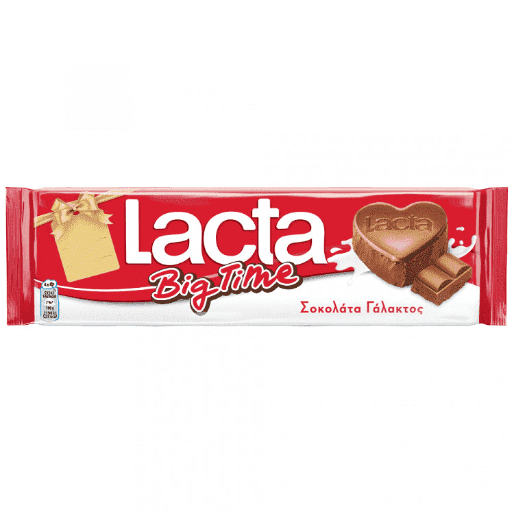 Lacta Σοκολάτα Γάλακτος Big Time 270gr