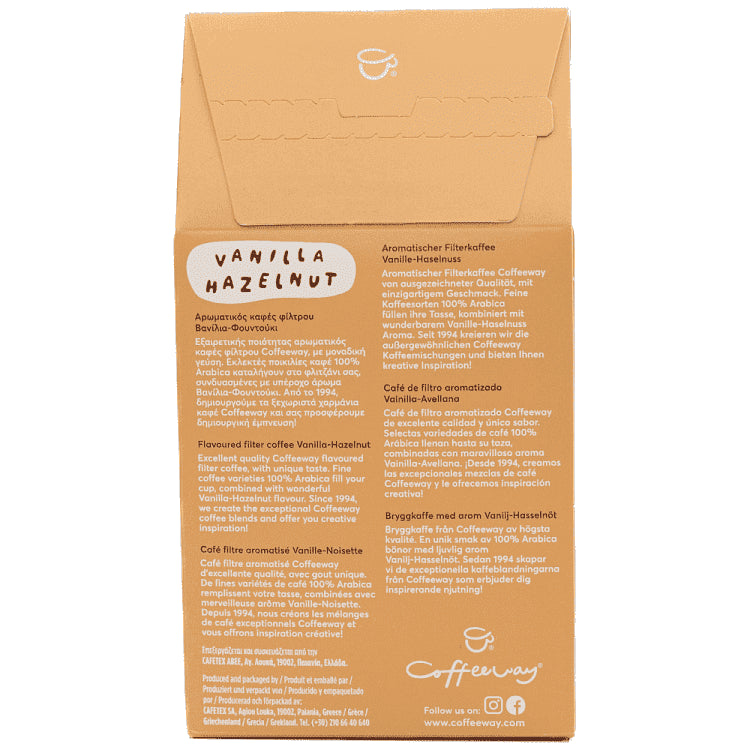 Coffeeway Καφές Φίλτρου Vanilla Hazelnut 200gr