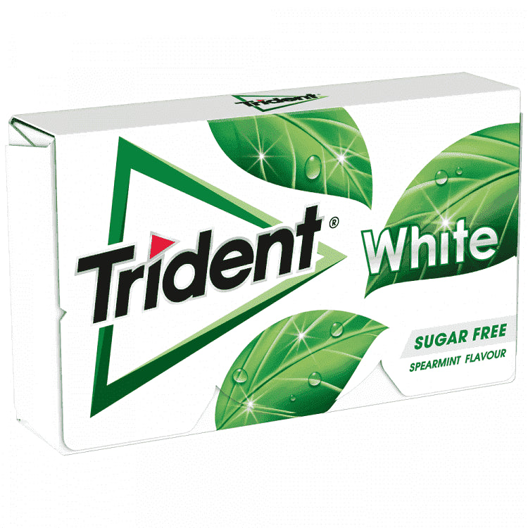 Trident White Τσίχλα Δυόσμος 16τεμ