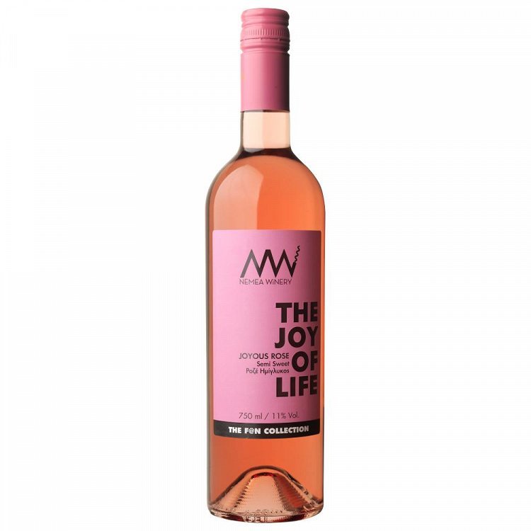 Fun Ροζέ Ημίγλυκος Οίνος 750ml
