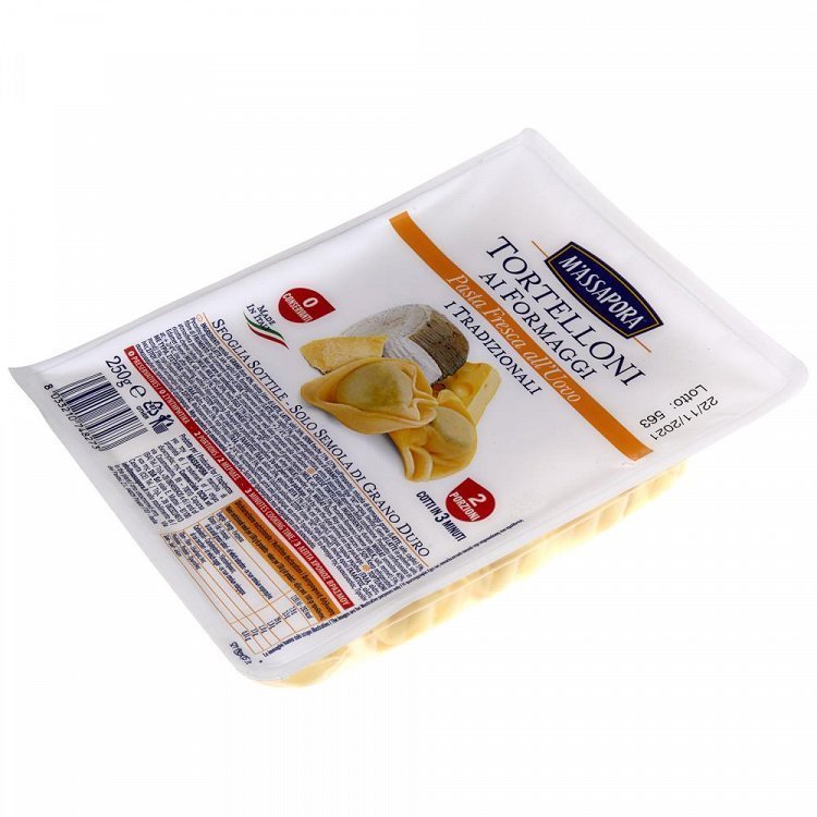 Massapora Τορτελίνια Με Τυριά Φρέσκα 250gr