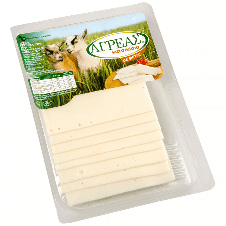 Αγρέας Κατσικίσιο Τυρί Σε Φέτες 150gr