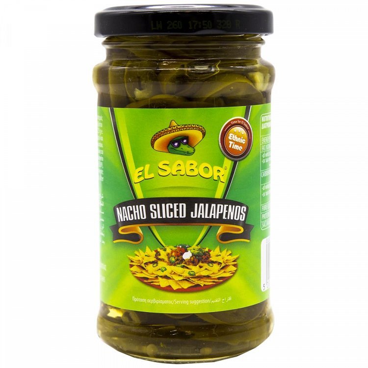 El Sabor Jalapenos 220gr