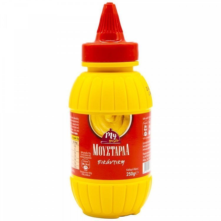 My Gusto Μουστάρδα Πικάντικη 250gr