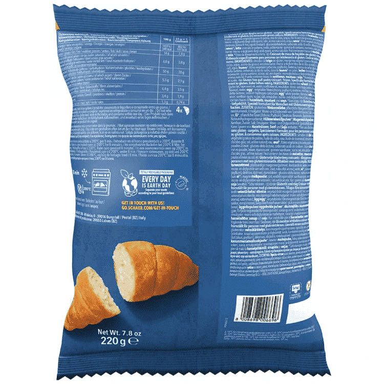 Schar Κρουασάν Χωρίς Γλουτένη Κατεψυγμένο 4x55gr 220gr