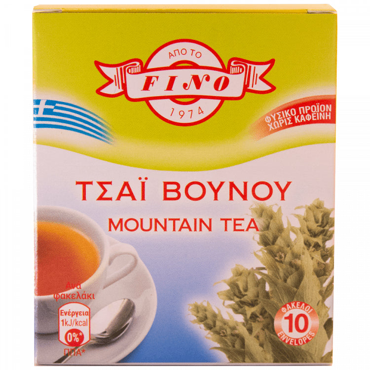 Fino Τσάι του Βουνού 10 Φακελάκια x 0,8kg