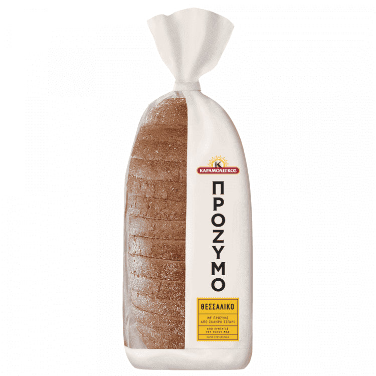 Καραμολέγος Πρόζυμο Ψωμί Θεσσαλικό 6/500gr