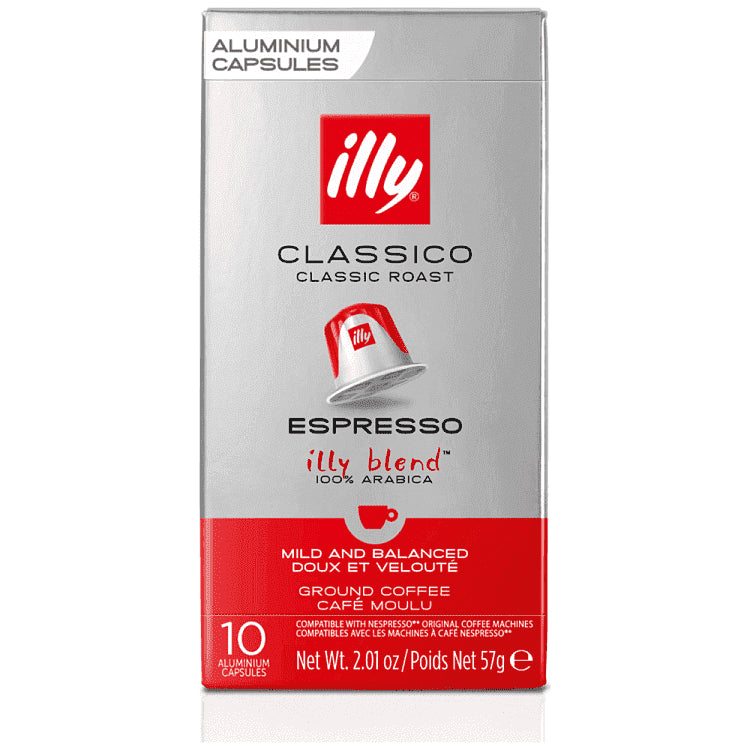 Illy Espresso Classico Κάψουλες Συμβατές Με Μηχ. Nespresso*10τμχ