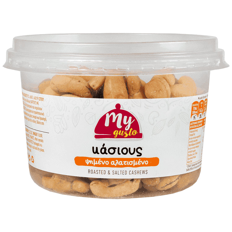 My Gusto Κάσιους Ψημένο Αλατισμένο Δοχείο 220gr