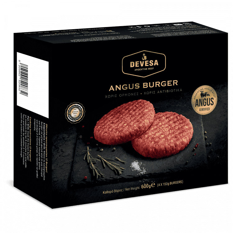 Devesa Burger Angus Βοείου Κατεψυγμένο 600gr