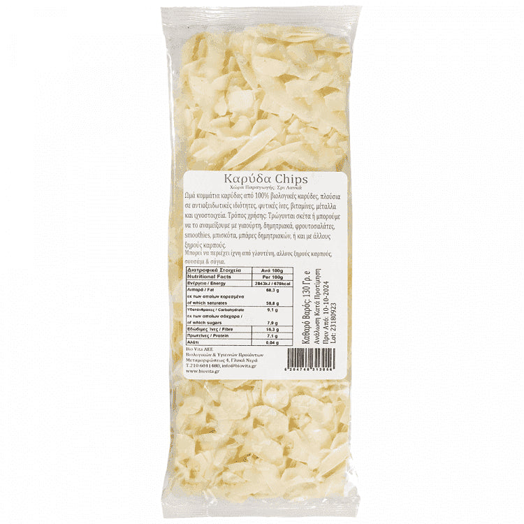Biovita Καρύδα Τσιπς Ωμή Bio 130gr