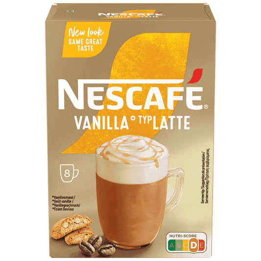 Nescafe Latte Vanilla 136gr 8τεμ