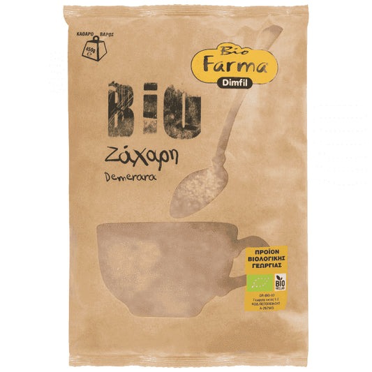 Biofarma Ζάχαρη Demerara Βιολογική 450gr