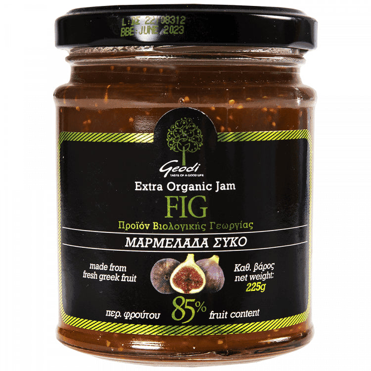 Γεωδή Μαρμελάδα Σύκο Bio 225gr