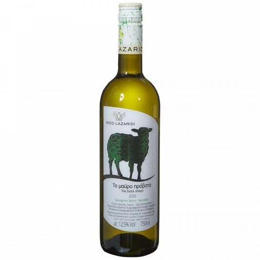Ν.Λαζαρίδη Μαύρο Πρόβατο Λευκός Οίνος 750ml