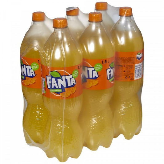 Fanta Πορτοκαλάδα 6x1,5lt
