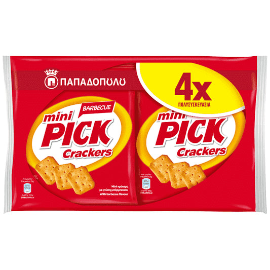 Mini Pick Cracker BBQ 4x70gr