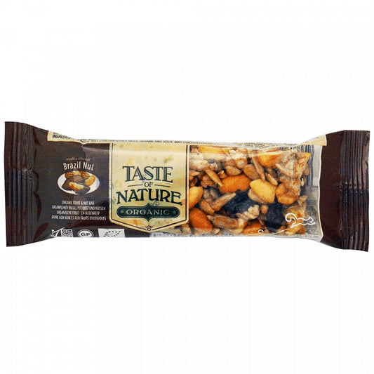 Taste Of Nature Μπάρα Με Καρύδια Βραζιλίας Χωρίς Γλουτένη 40gr