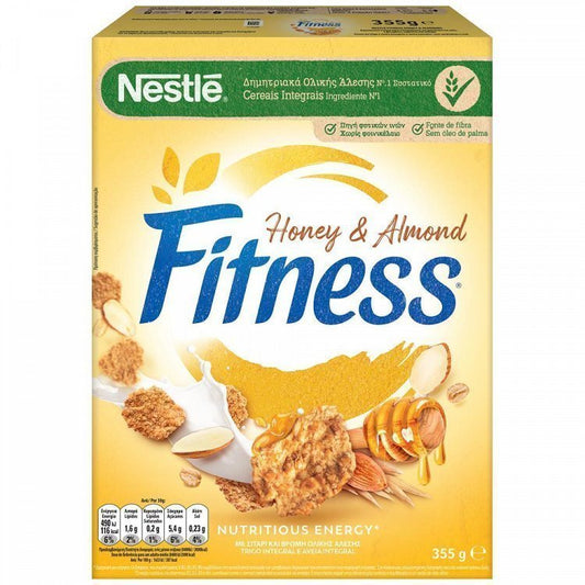 Nestle Δημητριακά Fitness Honey & Almond 355gr