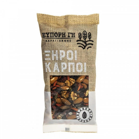 Εύπορη Γη Mix Ξηρών Καρπών Κράνμπερι Σταφίδα Φάκελος 250gr