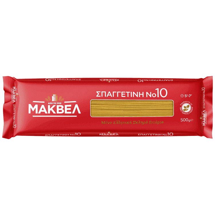 ΜΑΚΒΕΛ Σπαγγετίνη Νo 10 500gr