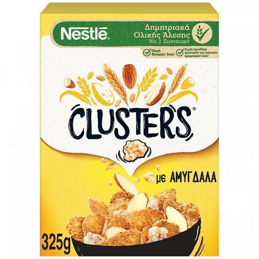Nestle Clusters Δημητριακά Almond 325g