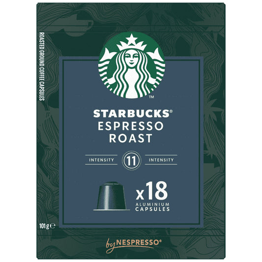 Starbucks Espresso Roast Κάψουλες 18τεμ 101gr
