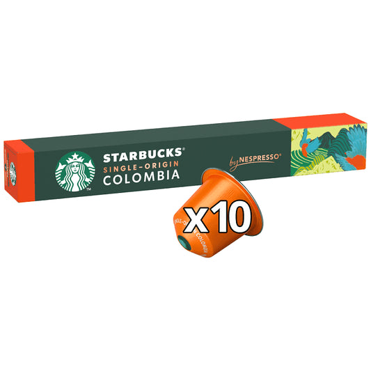 Starbucks Espresso Colombia Κάψουλες Συμβατές Με Μηχανές Nespresso* 53gr