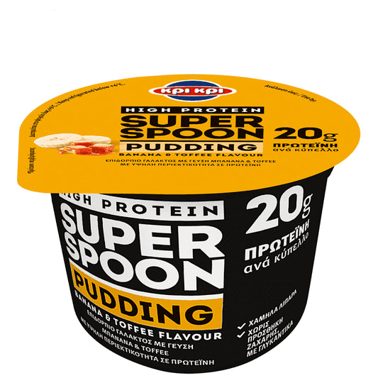 Κρι κρί Super Spoon Pudding Μπανάνα & Τoffee 200gr